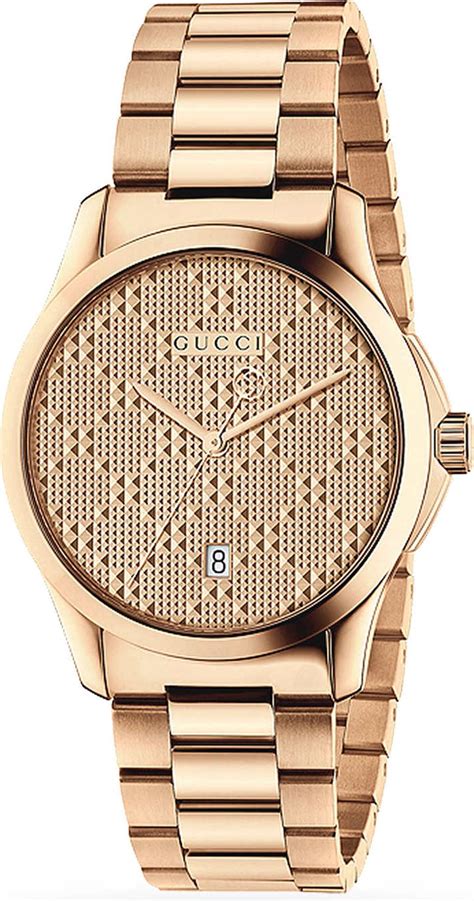 gucci g timeless watch rose gold|gucci g timeless watch men's.